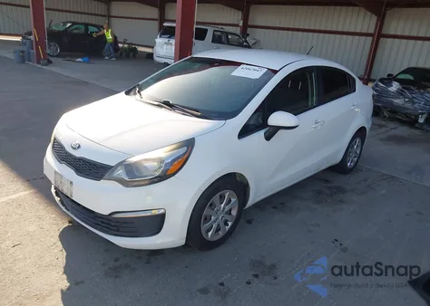 2016 Kia Rio Lx из США, поврежденный, VIN KNADM4A33G6540064